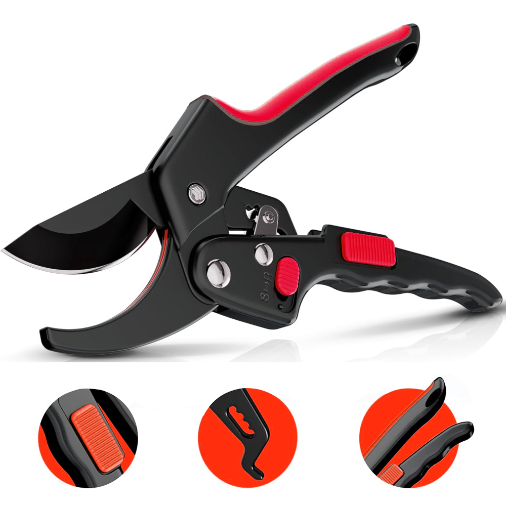 Garden Hand Trowel - プレミアムガーデンクリッパー、ガーデニングタスク、3倍簡単、家族炎または弱い手、容量の削減