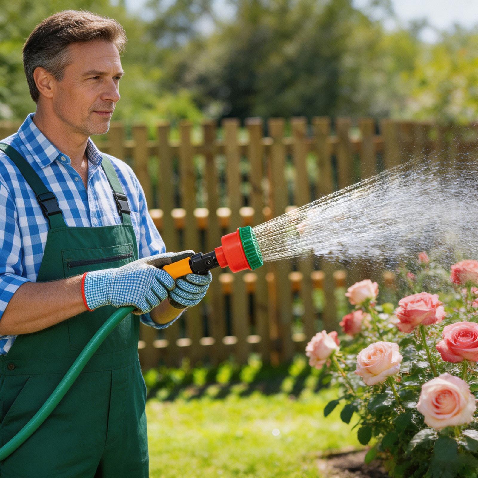 Gardening Tools Plastic - ガーデンスプレーノズル噴霧漏れ防止散水ツールミストノズル交換用スプリンクラーヘッド屋外芝生パティオ用