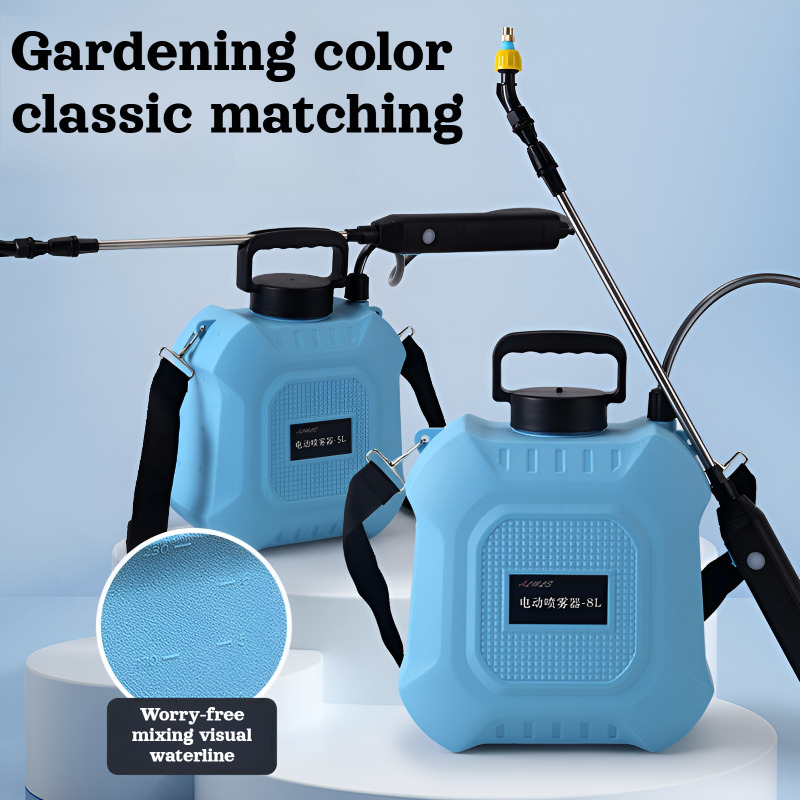 Gardening Tools Diy - 5L/8L USB充電式電動じょうろポータブル芝生と庭の水やり消毒スプレー園芸農具
