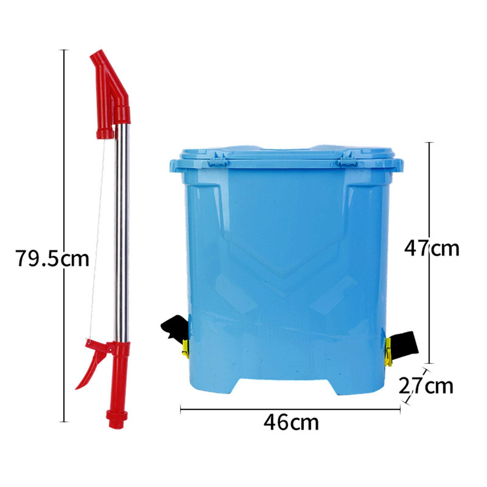 Fertilizer Dispenser - 肥料散布機 バックパック型 大型バケット 手動式人間工学に基づいた肥料散布機 野外作業用