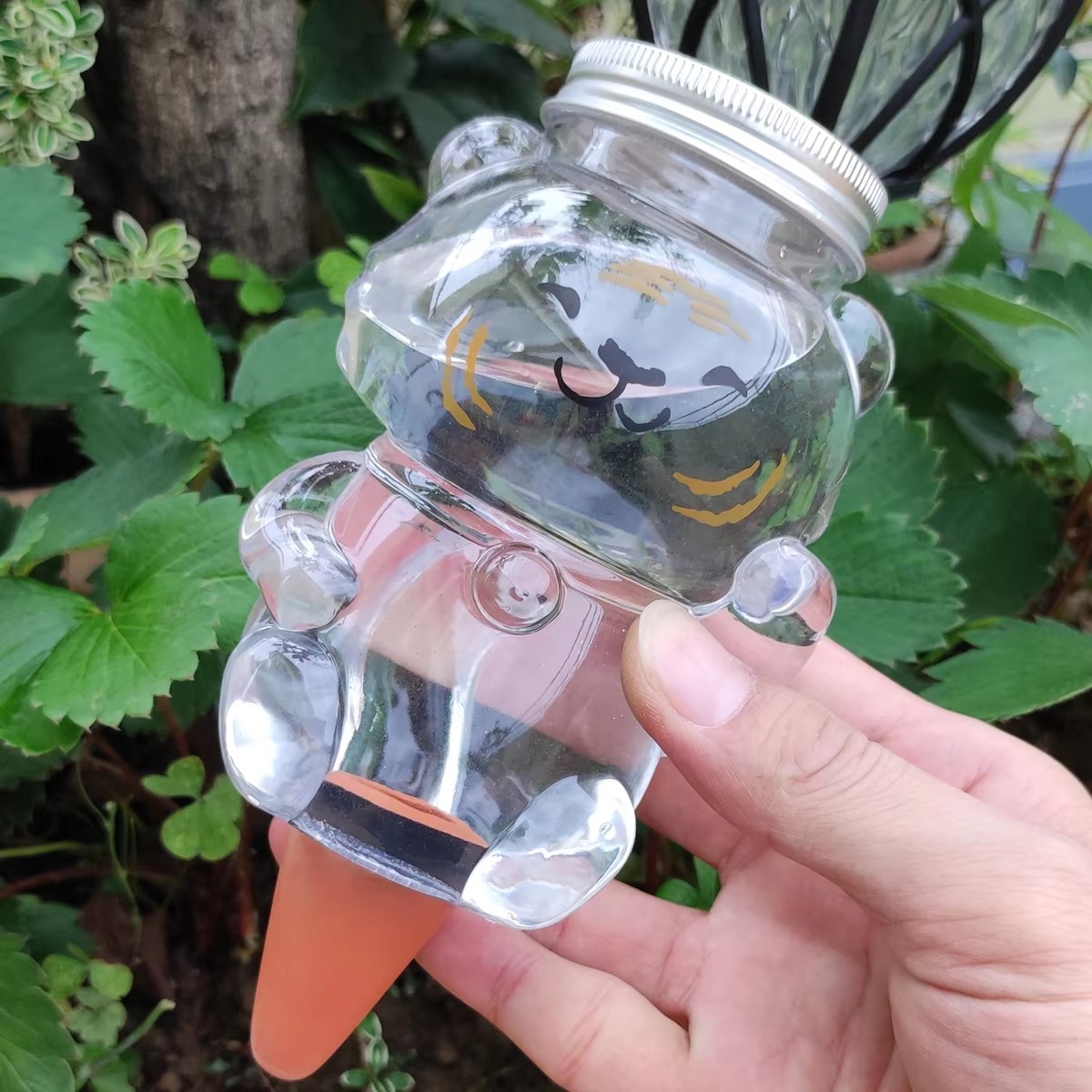 Gardening Tools Diy - 350 ミリリットル庭自動散水装置怠惰な植物散水ヘッドじょうろ家庭用ポット散水鉢植え散水ツール