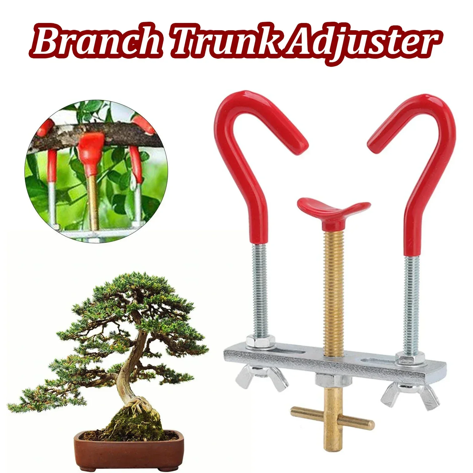Gardening Tools Diy - ブランチベンダーツールキット、盆栽DIY成形、木の幹アジャスター、植物の形、鋼のモジュレーター、修理曲げ装置、ガーデニング