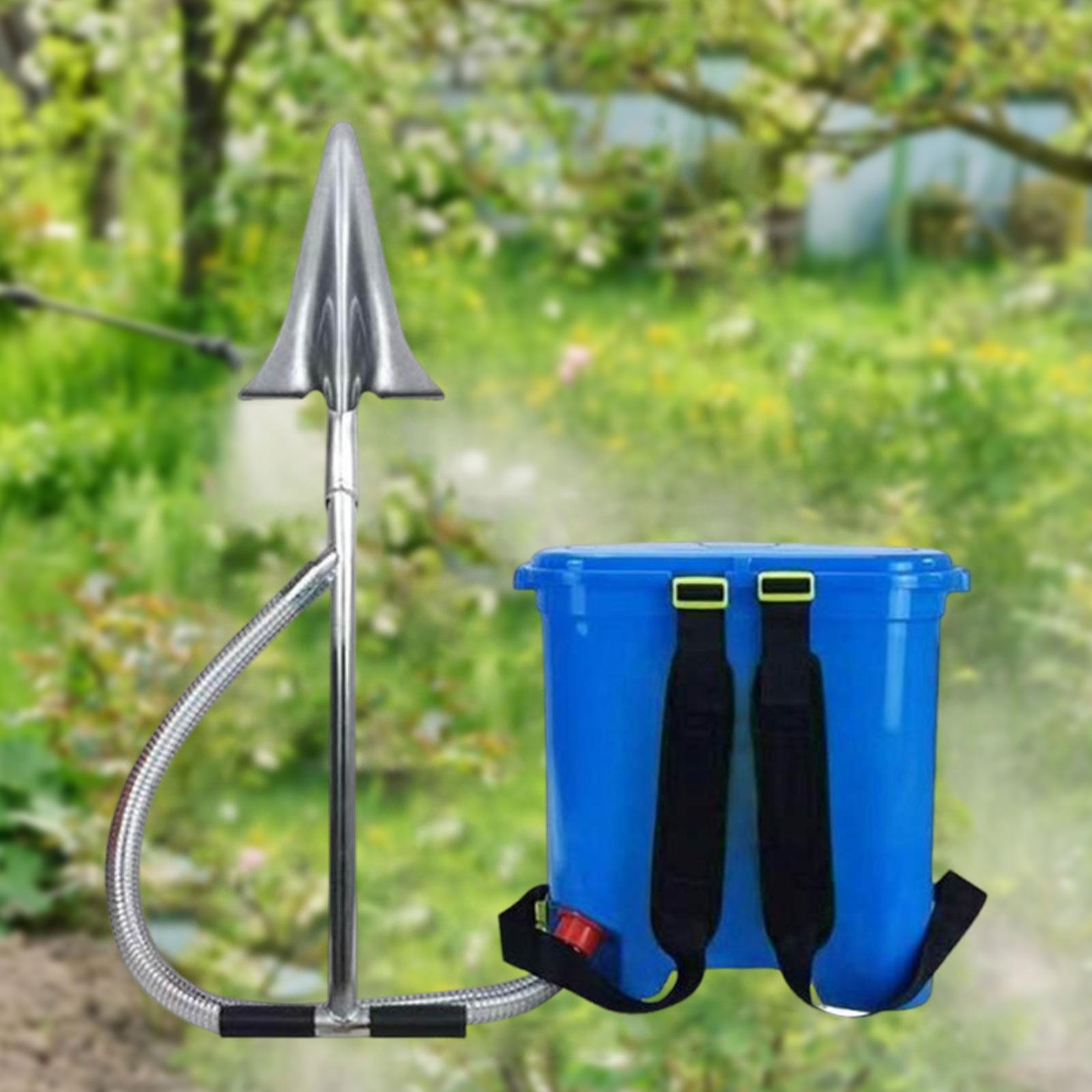 Fertilizer Dispenser - 肥料散布機 バックパック 25L 粒状散布機 労働節約設計 ショベル付き