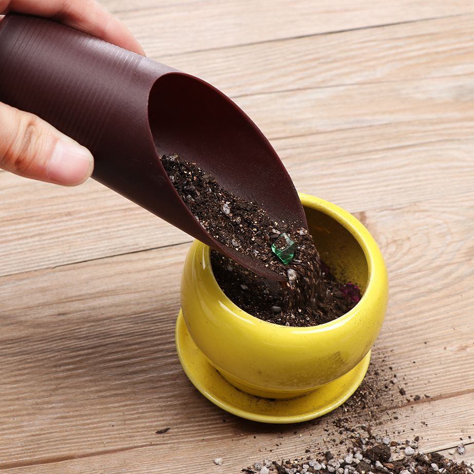 Gardening Tools Brands - プラスチック製の庭の手入れ用の芝生の形をしたポーチ,植物が付いた園芸用の小さなガーデンツール,1ユニット