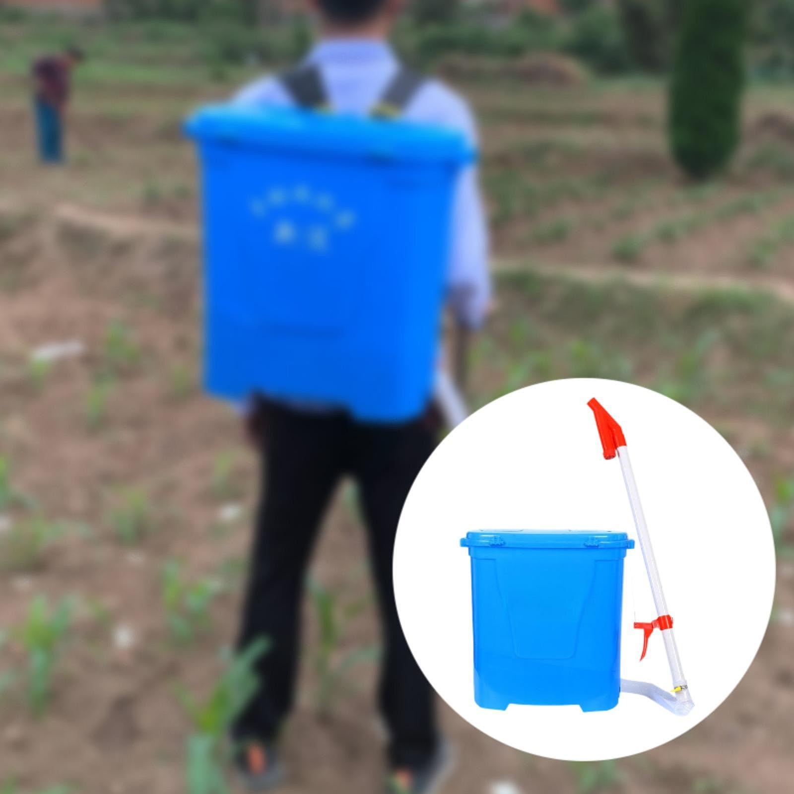 人間工学に基づいたハンドル付き肥料散布機、手動背負式散布機、 - Fertilizer Dispenser のレビューと価格