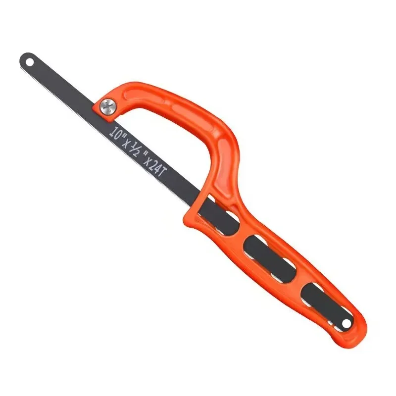 1PC ミニのこぎり赤調整可能な弓のこ木工のこぎりポータブル - Garden Hand Trowel のレビューと価格