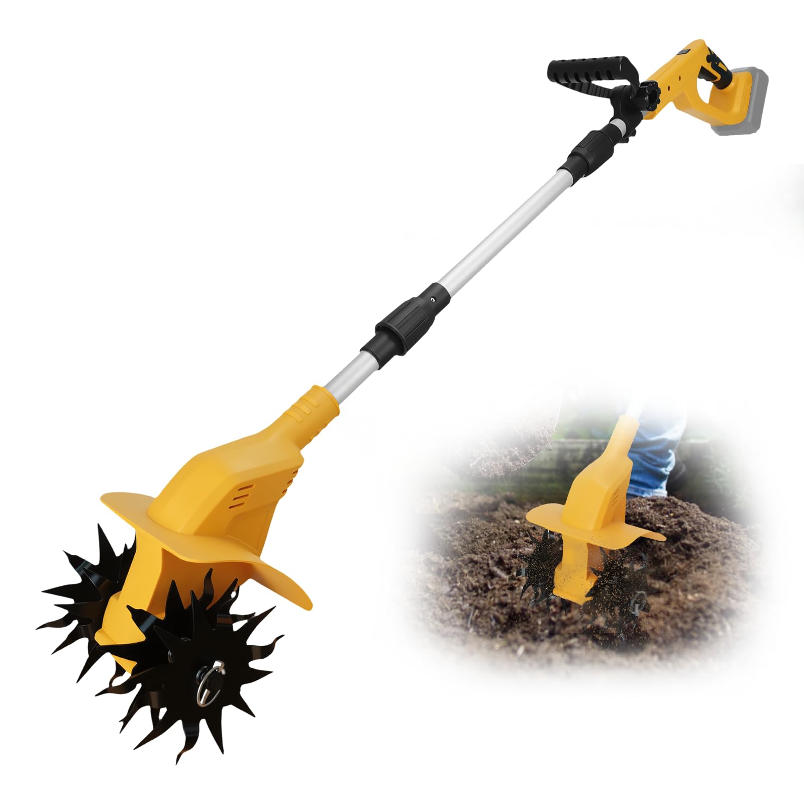 330RPM ブラシレスコードレス耕運機、ガーデン芝生土壌耕 - Gardening Tools Brands のレビューと価格