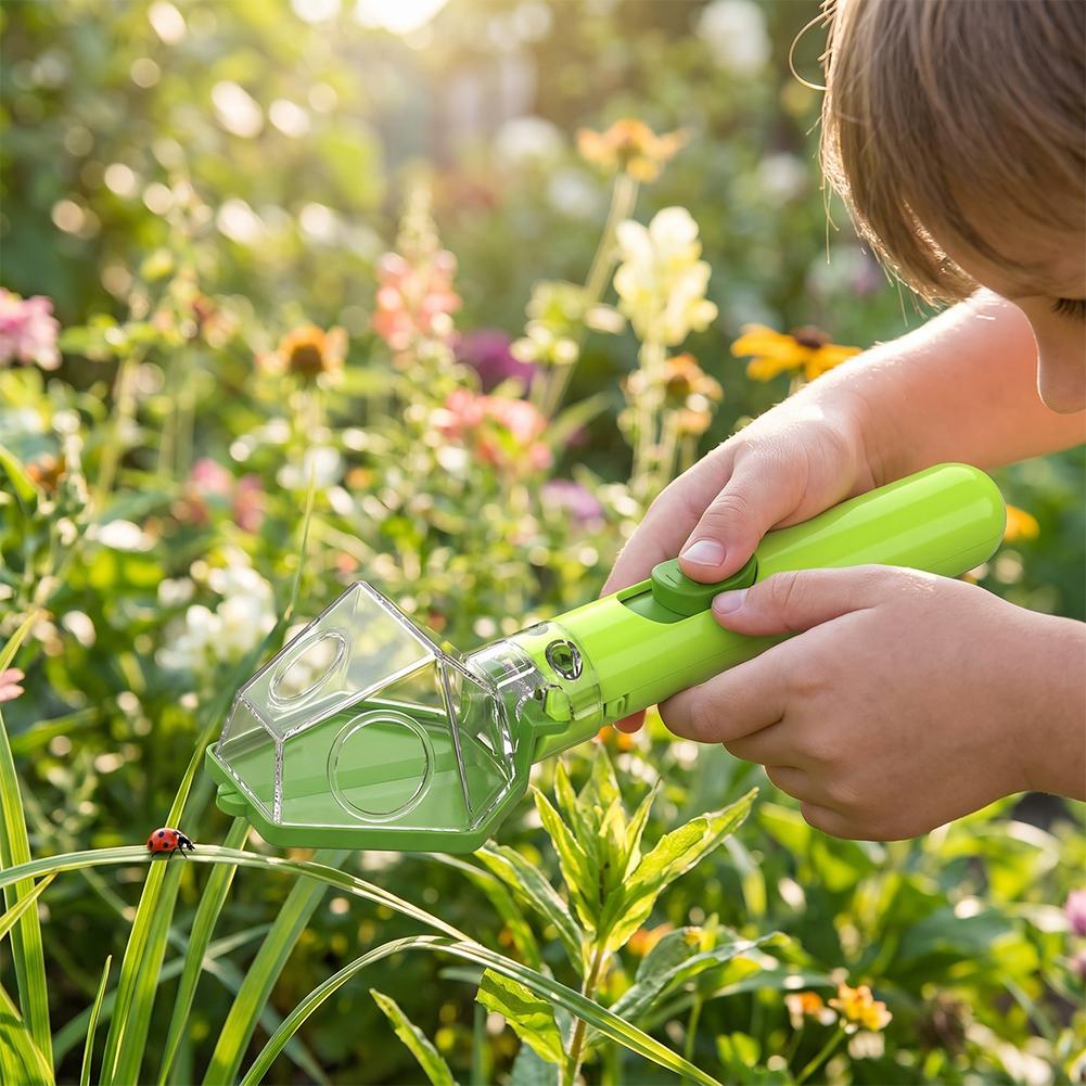 ハンドヘルド昆虫キャッチャービューアーツール 6X 拡大鏡子 - Gardening Tools 5 Year Old のレビューと価格