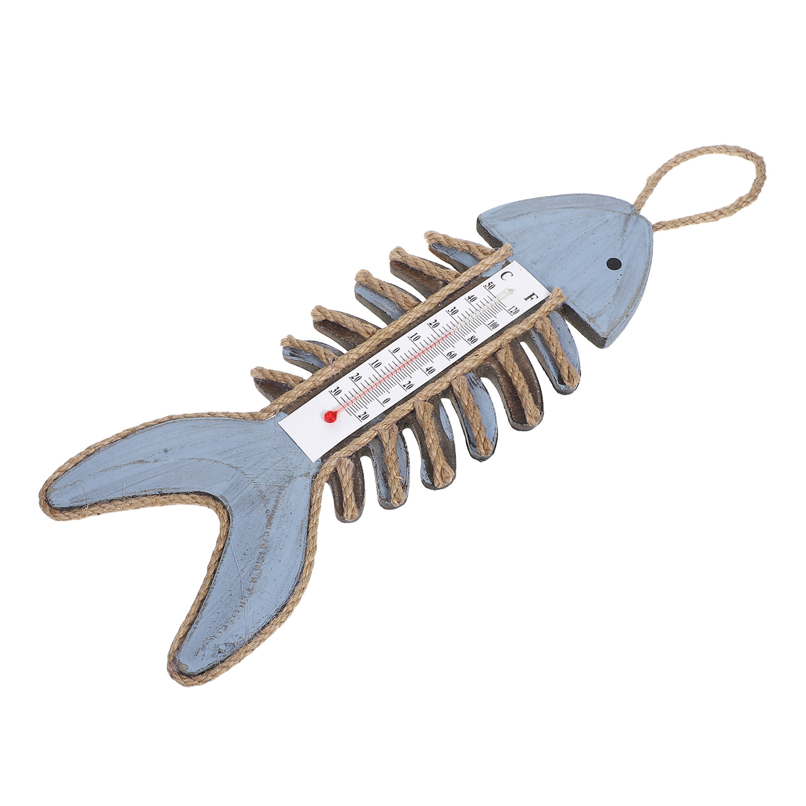 ヴィンテージ魚骨壁掛け温度計 室内室外用 ホームガーデン オ - Gardening Tools Vintage のレビューと価格