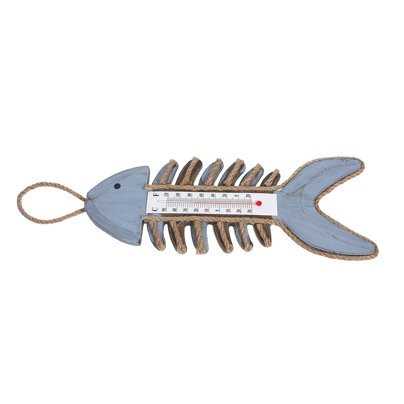 ヴィンテージ魚骨壁掛け温度計 室内室外用 ホームガーデン オ - Gardening Tools Vintage のレビューと価格