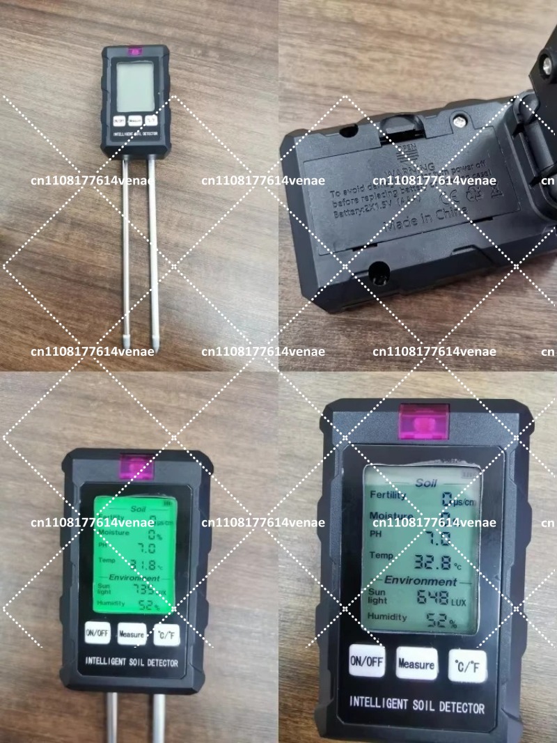 6-in-1土壌検査キット、庭の植物用のpH水分温度肥沃度光 - Moisture Meter Plant のレビューと価格