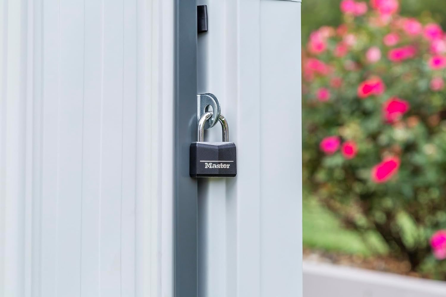 コンパクトな亜鉛メッキ鋼製収納庫、五角形屋根付き、6フィート - Gardening Tools In のレビューと価格