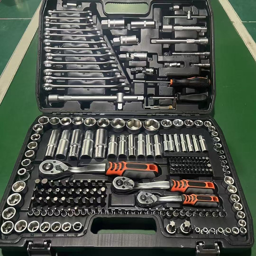 216ピースDIY自動車修理ツールキット、ハンドパワーソース - Gardening Tools Diy のレビューと価格