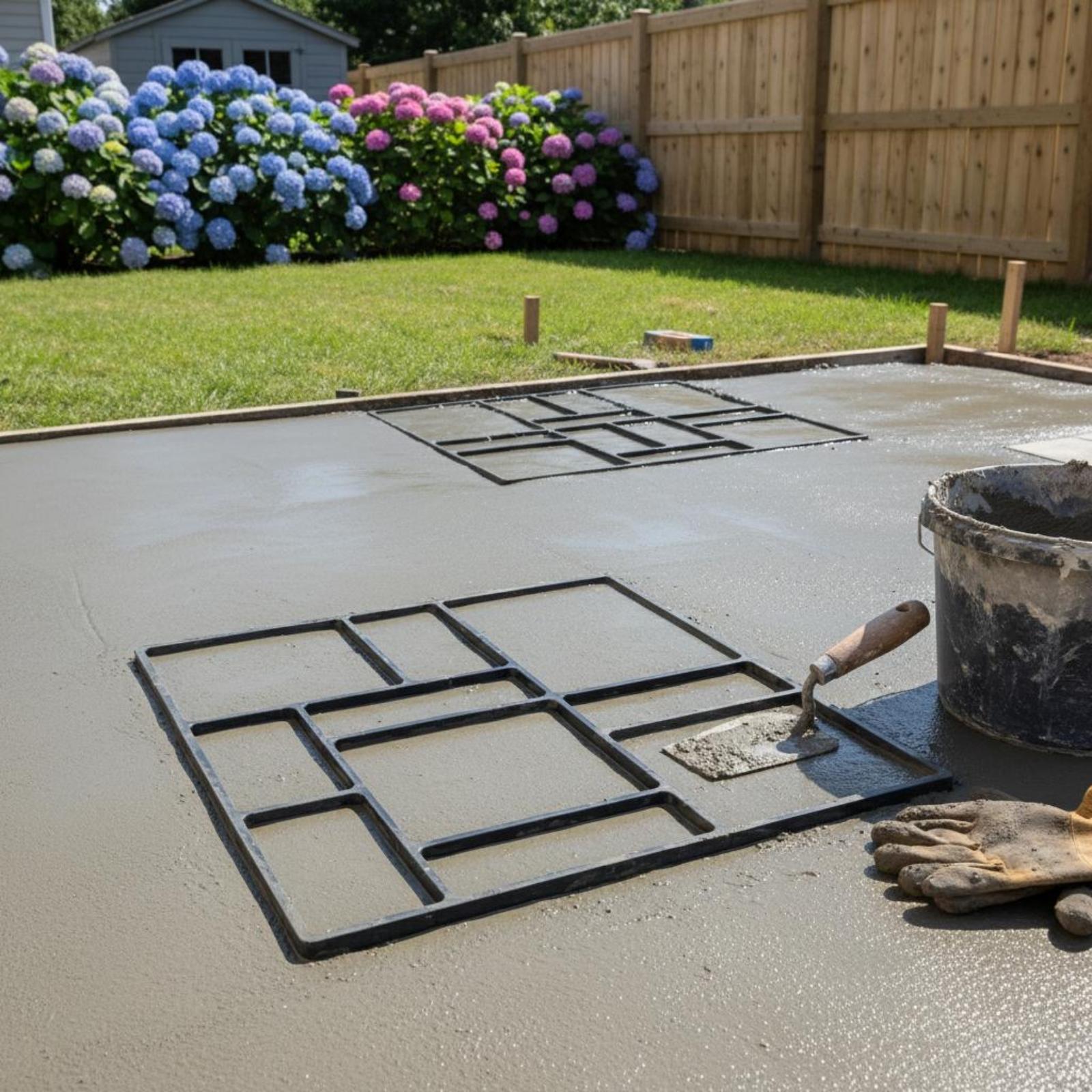 DIYコンクリート歩道型枠、庭用踏み石用舗装型枠、プラスチッ - Gardening Tools Diy のレビューと価格