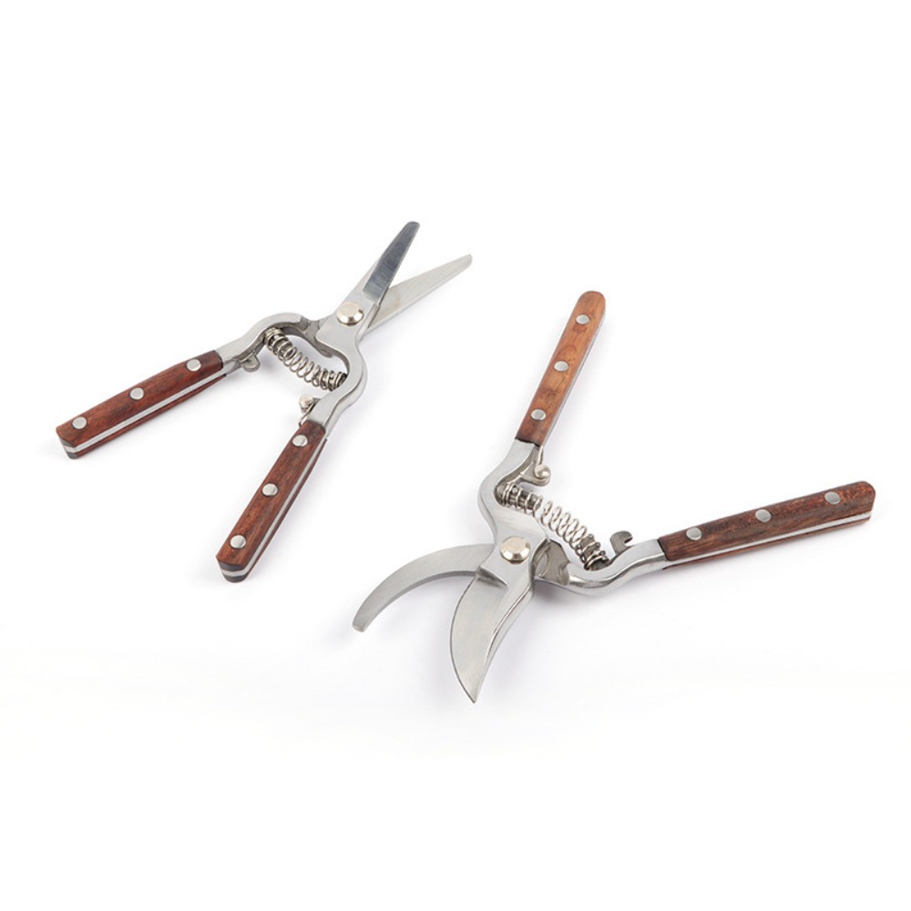 ヴィンテージ木製ハンドルガーデン剪定鋏 果物摘み取り用はさみ - Gardening Tools Vintage のレビューと価格