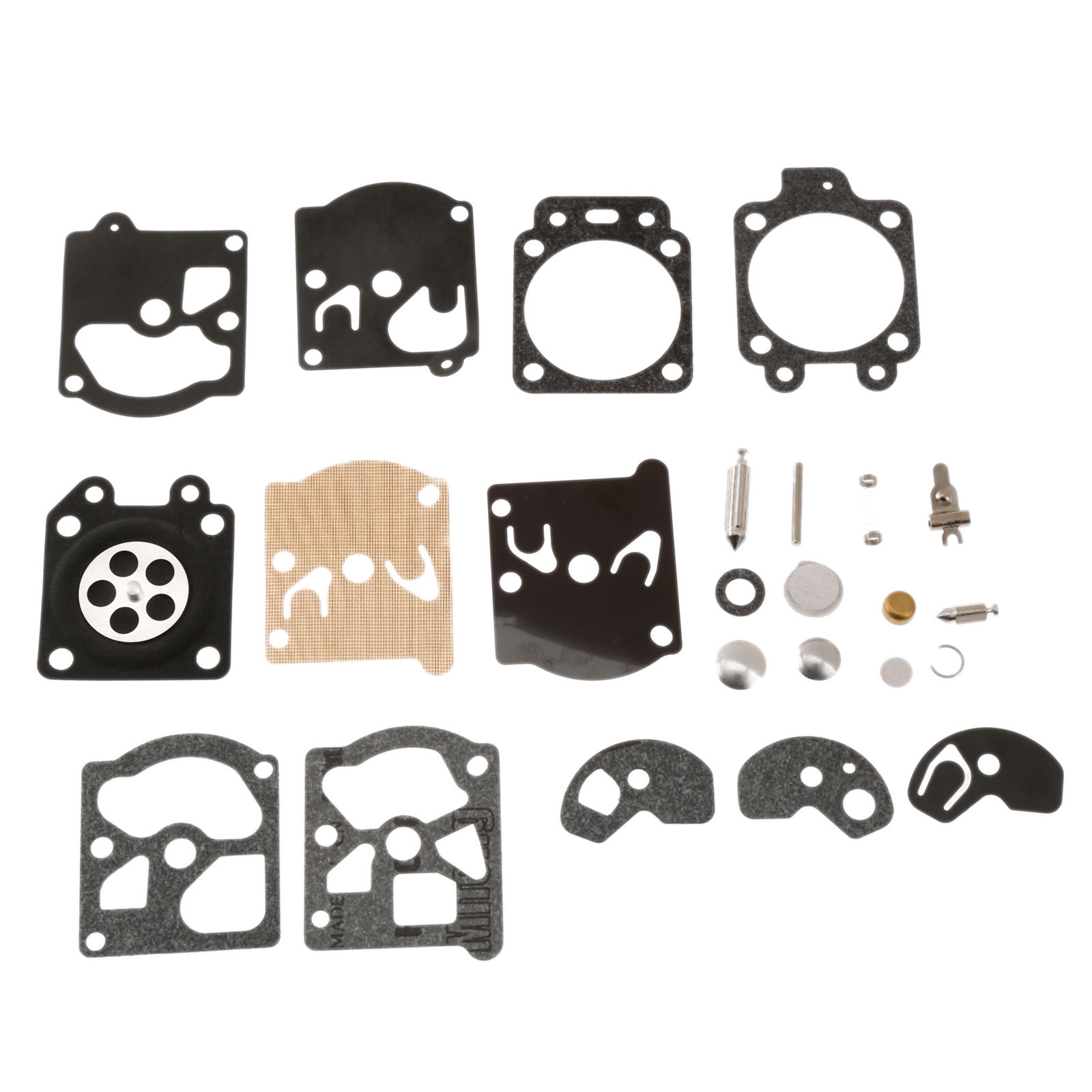 キャブレター ダイヤフラム ガスケット リビルド修理キット  - Gardening Tools Kit For Home Garden のレビューと価格