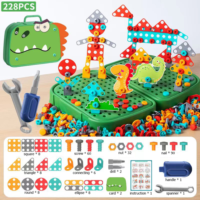 230 個/228 個子供 DIY ツールおもちゃセット電気 - Gardening Tools 5 Year Old のレビューと価格