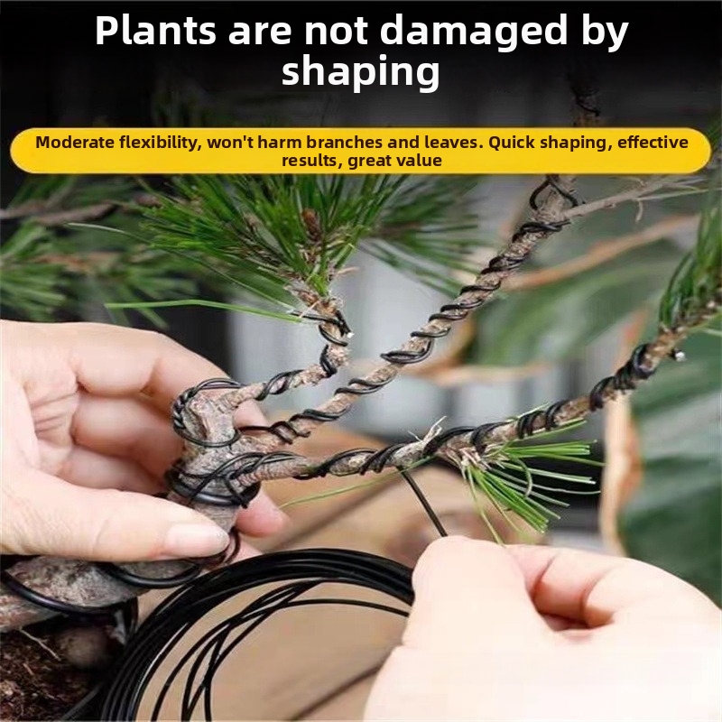 1.5MM盆栽ワイヤー アルミ盆栽トレーニングワイヤー モデ - Gardening Tools Diy のレビューと価格