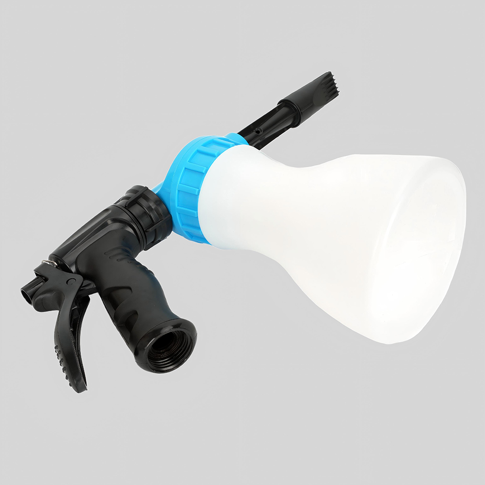 1000MLスノーフォームキャノン、調整可能なウォーターホー - Gardening Tools Kit For Home Garden のレビューと価格