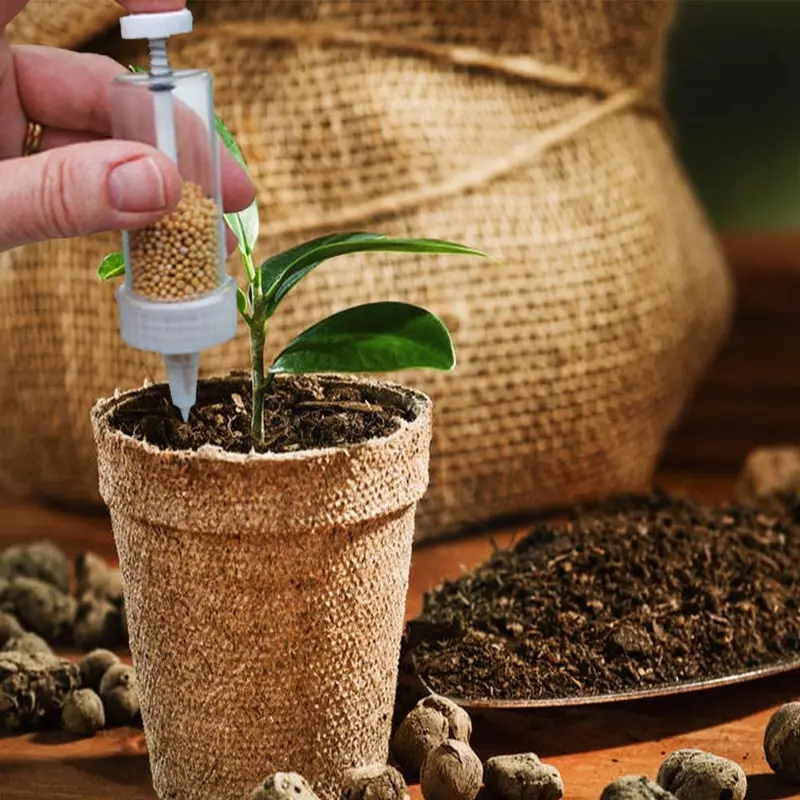 1pc ハンドヘルド種子ディスペンサー、庭の植栽、植木鉢、庭 - Fertilizer Dispenser のレビューと価格