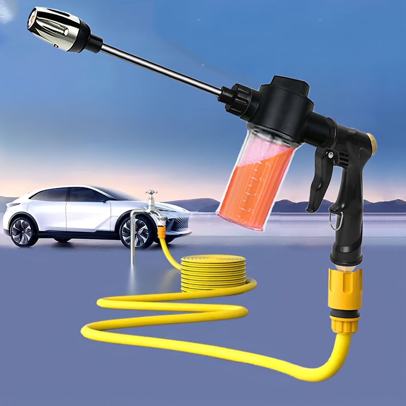ガーデン散水ガン ホースノズル 高圧洗車ガン 家庭用ロングロ - Gardening Tools Plastic のレビューと価格
